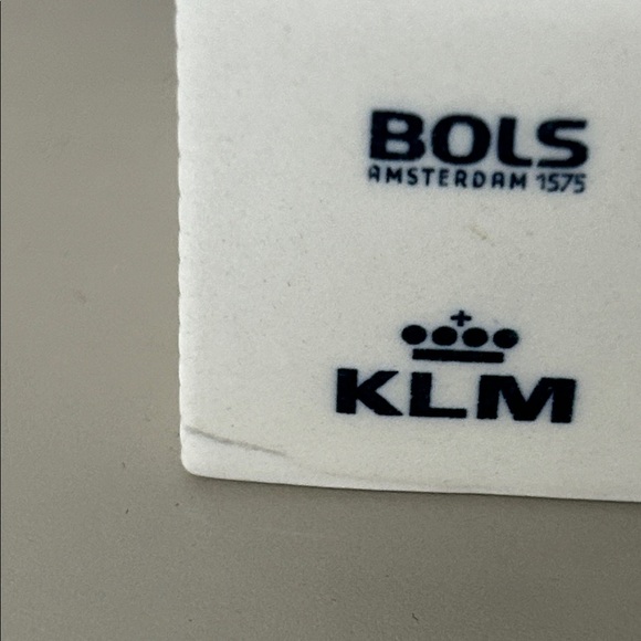 Bols KLM Blue Delfts miniature house. Amsterdam. - Picture 6 of 8